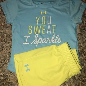 Toddler Under Armour set 3T